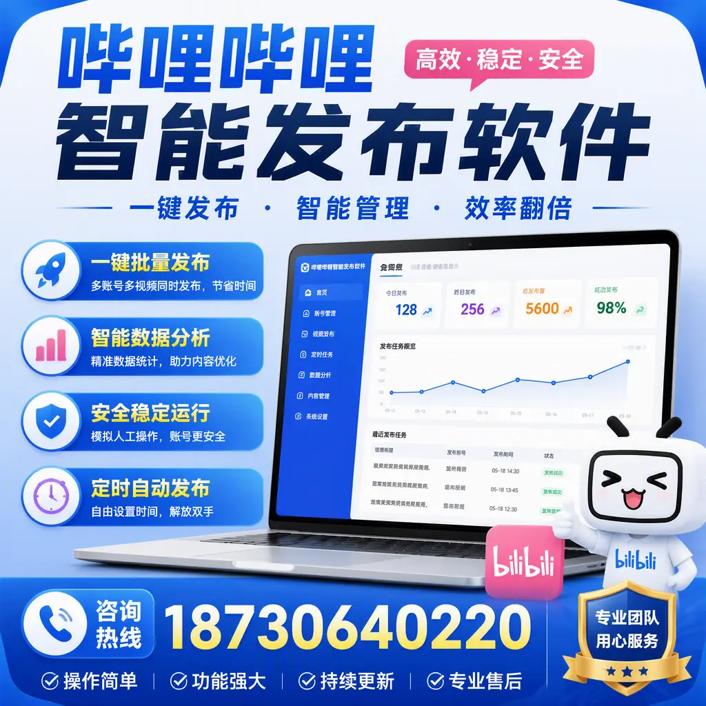 为什么选择哔哩哔哩智能发布软件？山南 的用户分享